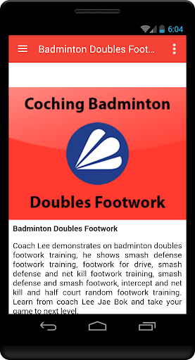 免費下載運動APP|Badminton Doubles Footwork 1 app開箱文|APP開箱王