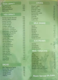 Sandal Leaf Park menu 5