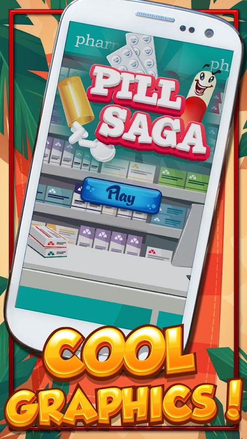 Android application Pill Saga screenshort