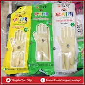 Găng Tay Cao Su Hàn Quốc Đông Cầu Vồng Đủ Size