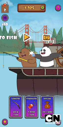 Screenshot We Bare Bears: Crazy Fishing