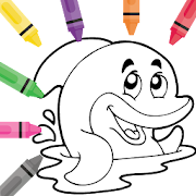 Coloring Games For Kids  Icon