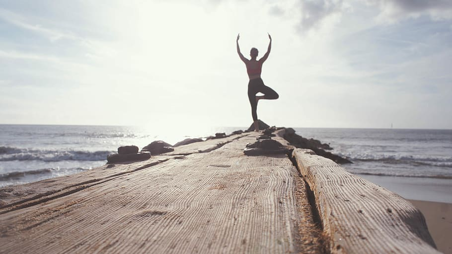 woman stable pose