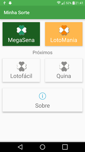 Minha sorte - loterias