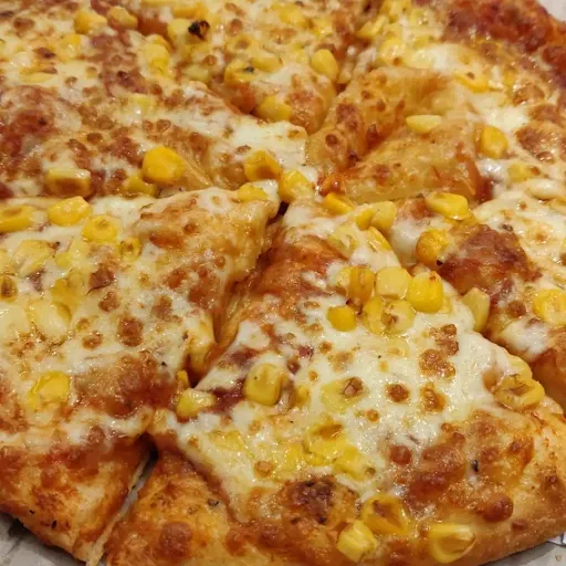 Corn And Cheese Pizza