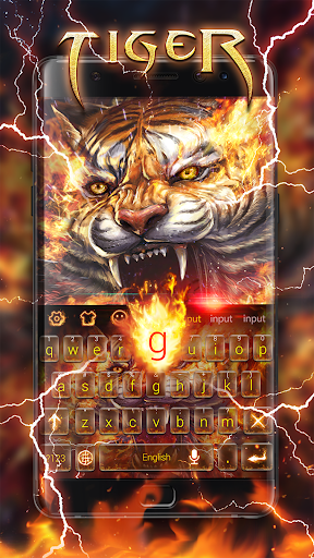 Roar Tiger Keyboard Theme