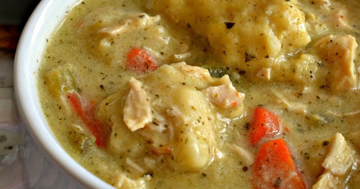 Chicken Dumpling Soup | Just A Pinch Recipes