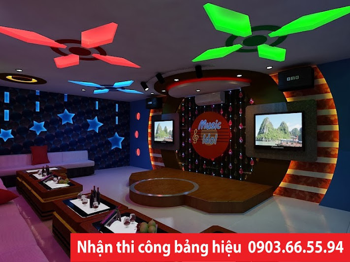 karaoke đèn led 72