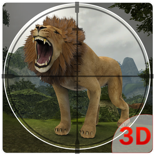 Lion simulateur de Hunter 3D icon