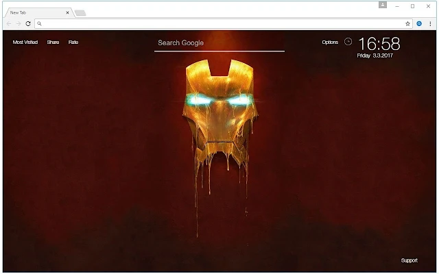 Iron Man Wallpaper Hd New Tab Themes Free Addons