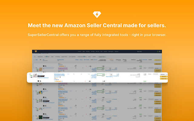 SUPER SELLER CENTRAL - amazon for sellers chrome extension