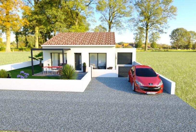  Vente Terrain + Maison - Terrain : 335m² - Maison : 83m² à Puisserguier (34620) 