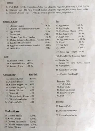 Hotel Kanchan's Fish & Chicken menu 2