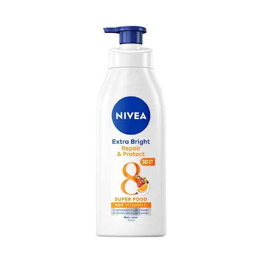 Sữa Dưỡng Thể NIVEA Phục Hồi & Chống Nắng Ban Ngày từ 8 Super Foods (350 ml)