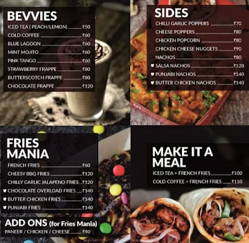 Rolls Mania menu 