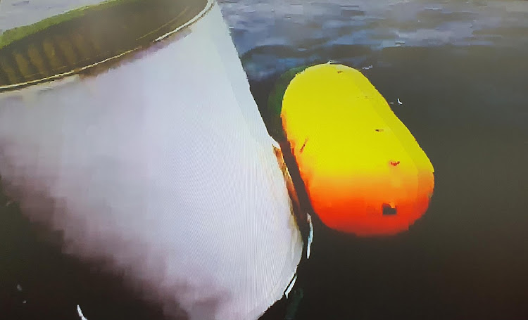 In this handout image released by the South Korean Defense Ministry, The object salvaged by South Korea's military that is presumed to be part of the North Korean space-launch vehicle that crashed into sea following a launch failure in waters off on May 31, 2023 in Eocheongdo Island South Korea. North Korea fired what it claims to be a "space launch vehicle" southward Wednesday, but it fell into the Yellow Sea after an "abnormal" flight, the South Korean military said, in a botched launch that defied international criticism and warnings.