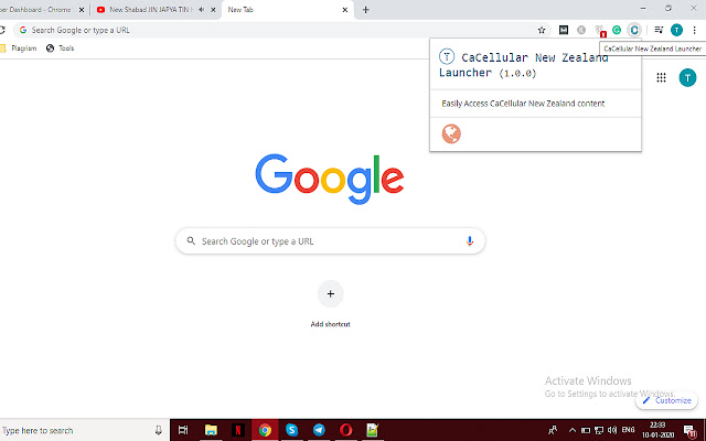 CaCellular New Zealand Launcher