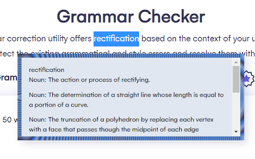 Grammar Checker