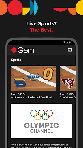 Screenshot CBC Gem: Shows & Live TV