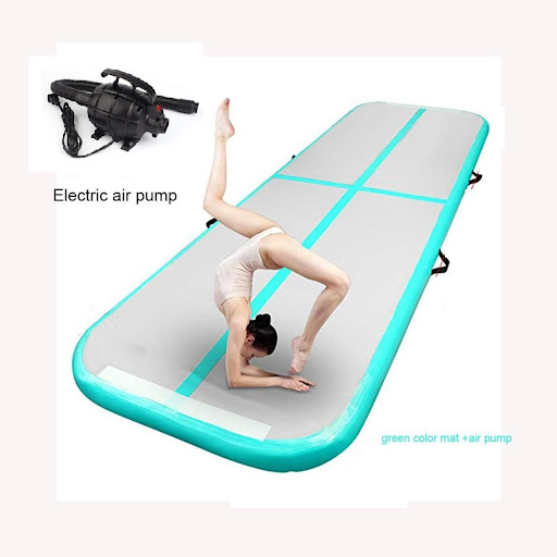 Title 2, Inflatable Gymnastics Mat Yoga Mat Drawing Air ...