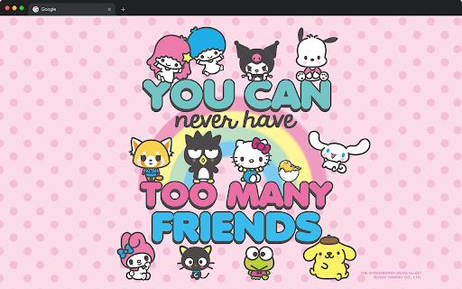 Hello Kitty Wallpapers HD New Tab - Sanrio Pink Backgrounds