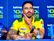 Faf du Plessis will captain the Joburg Super Kings in the inaugural Betway SA20 League that starts on Tuesday. 