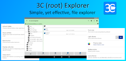 3C Explorer Screenshot