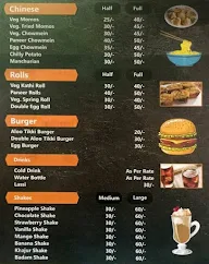 Desi Cafe menu 1