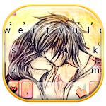 Cover Image of 下载 Couple Kiss Keyboard Theme 1.0 APK