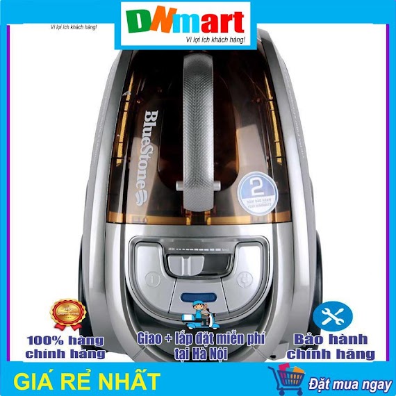 Máy Hút Bụi Bluestone Vcb8067, Hộp Chứa Bụi 2.2L - Hàng Chính Hãng