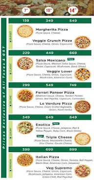 Pizza Vizza menu 2