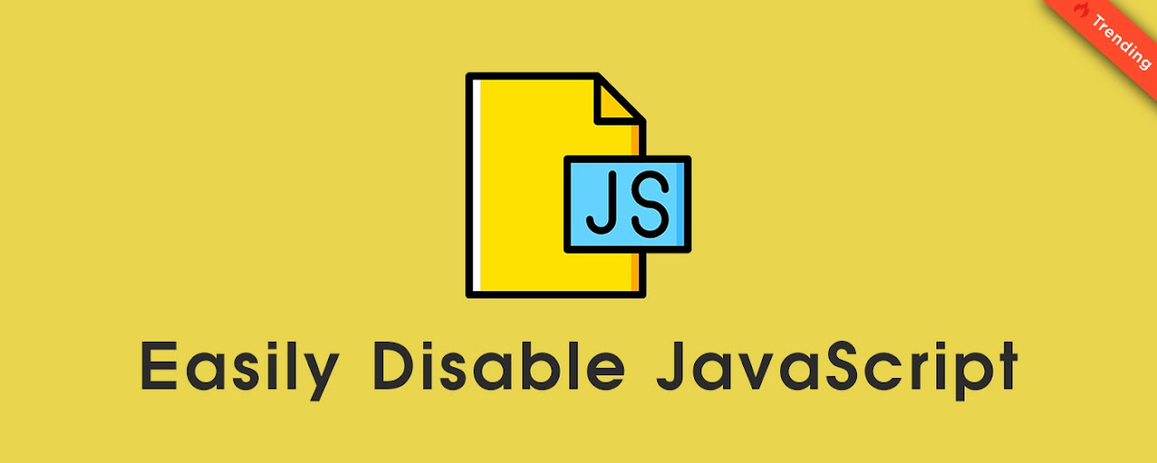 Easily Disable JavaScript Preview image 2