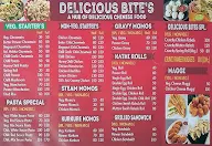 Delicious Bites menu 1