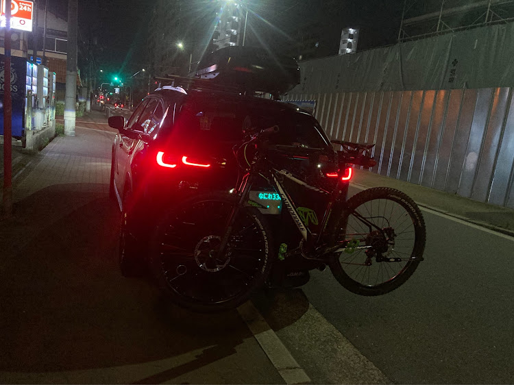 CX-8のCX-8・自転車積載・MTBに関するカスタム事例の投稿画像1枚目