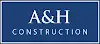 A & H Construction Logo