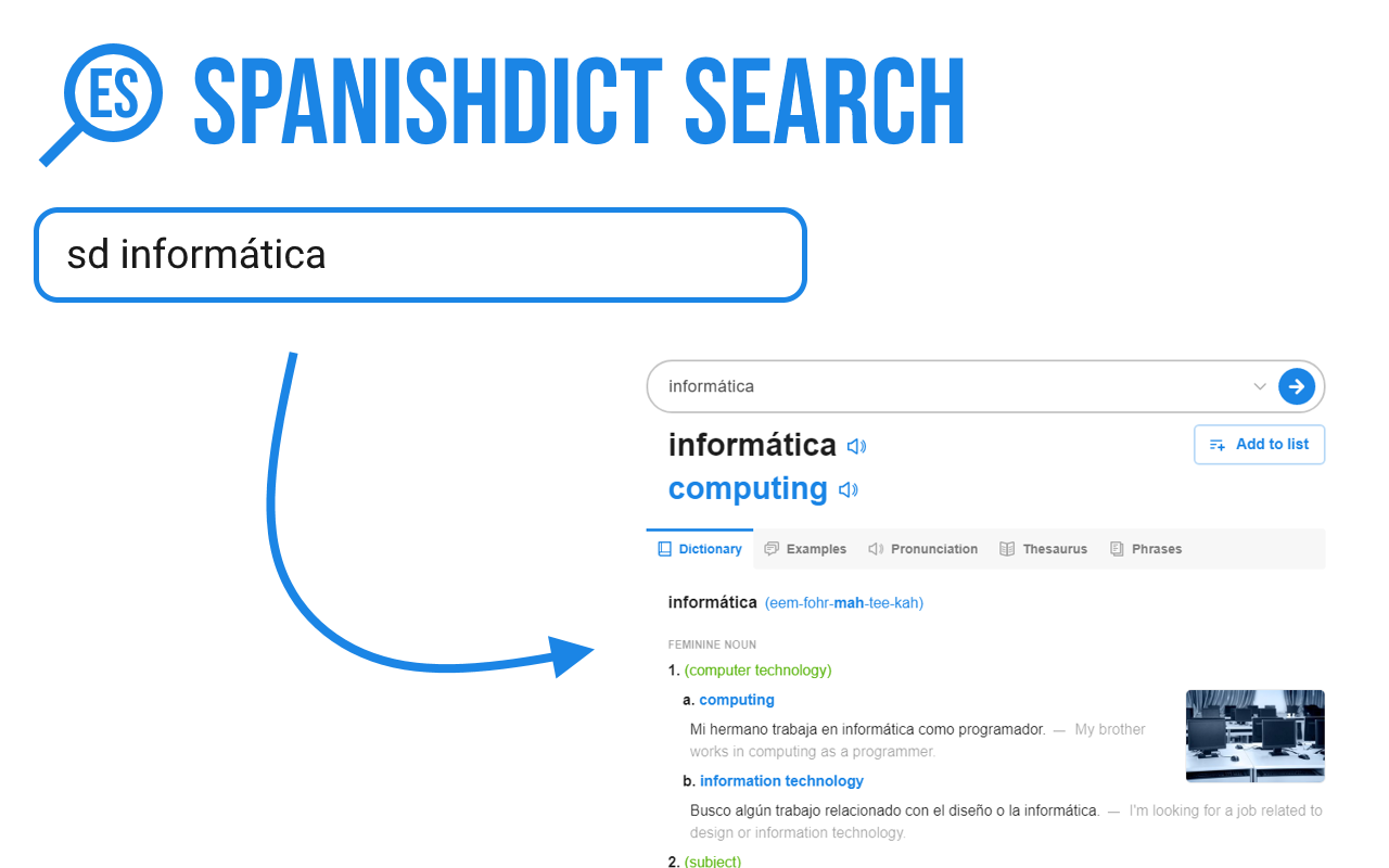 SpanishDict Search Preview image 3