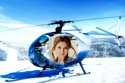 Helicopter Photo Frames