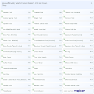 Kwality Wall's Frozen Dessert And Ice Cream Shop menu 1