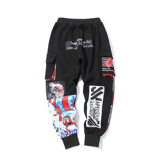 Title 4, Trendy Hip-Hop Cropped Pants for Women. Comfort...