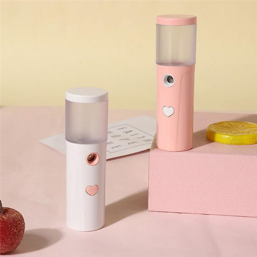 Title 8, Portable Small Rechargeable Face Steamer and Mo...