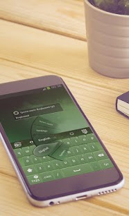 Free Green oasis Keyboard Art APK for Android