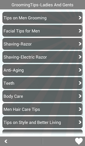 Grooming Tips - Ladies Gents