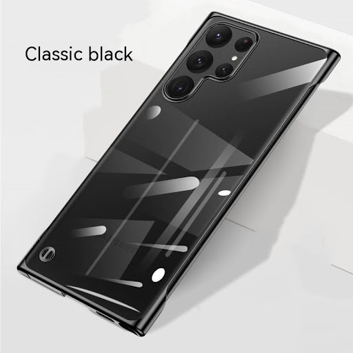 Title 2, New ultra-thin transparent frameless phone case...