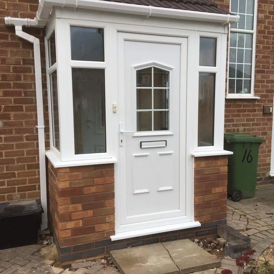 Album cover: Front porch, garage and first floor storey extension