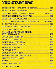 The Cycle Gap menu 1