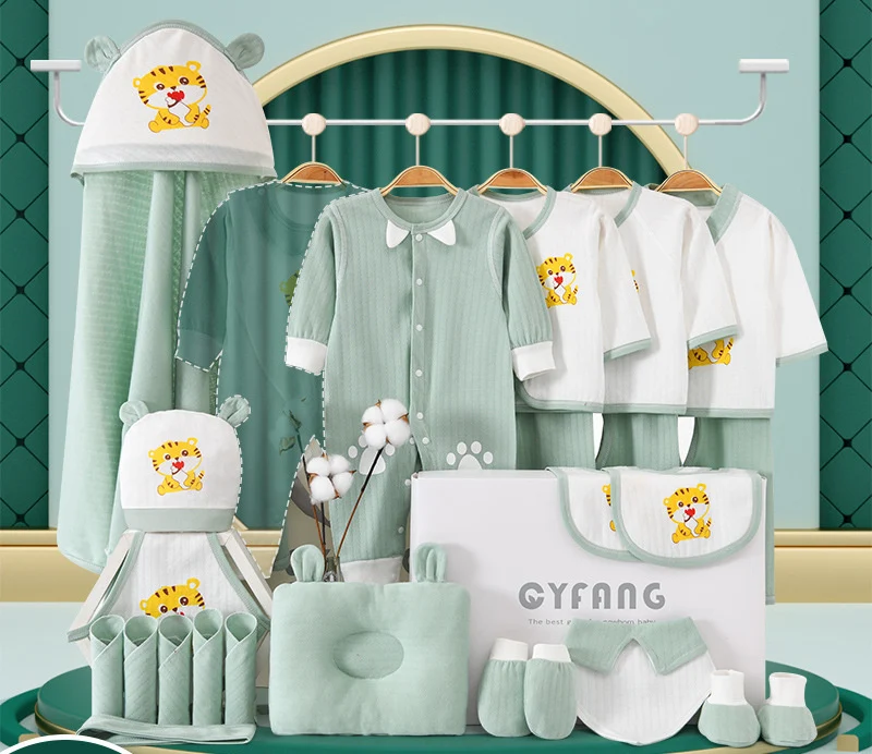 Meisjes Cadeau Doos Kleding Set Welkomstcadeau Benodigdheden Het perfecte cadeau om de komst van een kleine meid te vieren Compleet set