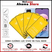 Cường Lực Vivo Y21S Y33S Y91C Y20S Y12S Y50 Y11 Y15 Y17 Y19 U20 Y5S U10 Y1S V15 Pro Y93S Y91I U20 Y3 Full Màn Kính [9D]