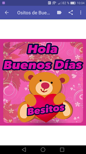 Ositos de Buenos Dias