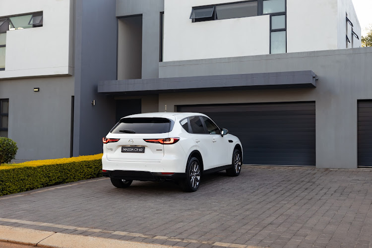 The five-seater CX-60 is the largest Mazda available in South Africa.