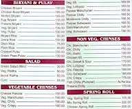 Hotel Shrinagar menu 4